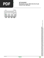 Product Data Sheet: Blind/switch Actuator REG-K/8x/16x/10 With Manual Mode, Light Grey