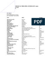 SMTA Baritone Song List