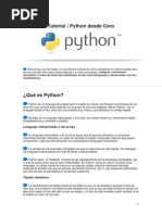 Tutorial Phyton Desde Cero