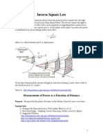 Inverse Square Law