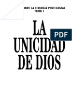 !la Unicidad de Dios