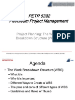 The Work Breakdown Structure