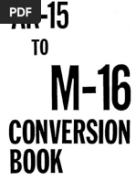 AR 15 To M 16 Conversion Book