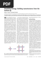 Emulating Biology Building Nanostructures From The Bottom Up