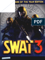 SWAT 3 - Tactical Game of The Year Edition - Manual - PC