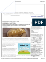 MANTEQUILLA CLARIFICADA - Tecnicas de Cocina en PlanetaGastronomico" PDF