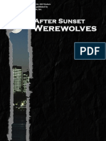 d20 Modern - After Sunset, Werewolves