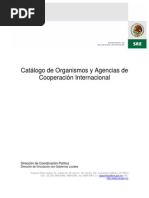 Directorio de Agencias de Cooperación Internacional