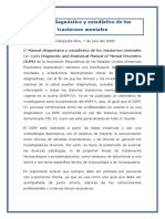 Manual Diagnostico y Estadistico de Los Trastornos Mentales PDF