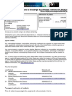 Información para La Descarga de Software y Obtención de La(s) Licencia(s) Correspondiente(s)