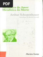 Schopenhauer Arthur Metafisica Do Amor e Da Morte PG 32 33