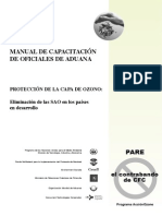 Manual de Capacitación de Oficiales de Aduana