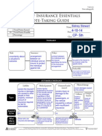 Insurance Note Taking Guide