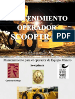 Mantenimiento SCOOPTRAMS Operador