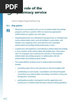 Chapter9 Role of Pharmacy Service