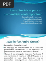 IDEAS DIRECTRICES para Un Psicoanálisis Contemporáneo .F.