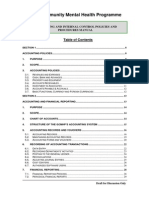 Accounting and Internal Control Procedures Manual Revised November 21