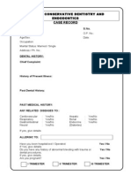 Dental Case Sheet Corrcted / Orthodontic Courses by Indian Dental Academy