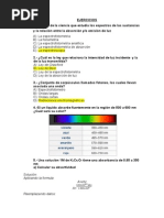 Espectrofotometria (Ejercicios) Resuelto