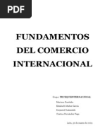 Fundamentos Del Comercio Internacional