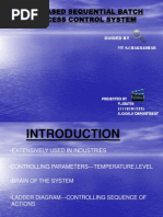 PLC Based Sequential Batch Process CONTROL System