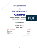 Project Report Manisha Sharma Anand Cipla