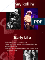 Sonny Rollins Powerpoint