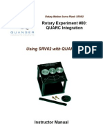 01 - SRV02 QUARC Integration - Instructor Manual