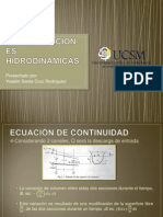 Consideraciones Hidrodinamicas