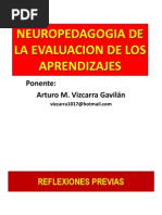 Neuropedagogia de La Evaluacion Del Aprendizaje