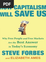 How Capitalism Will Save Us by Steve Forbes - Excerpt