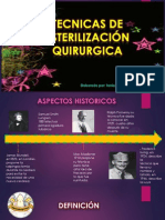 Tecnicas de Esterilizacion Quirurgica