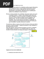 Espeficacion de Un Caso de Uso-Matricula