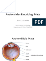 Anatomi Dan Embriologi Mata: Julie D Barliana