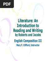 Literature: An Introduction To Reading and Writing