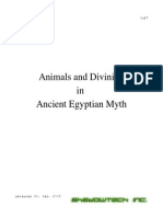 Animals and Divinity in Ancient Egyptian Myth