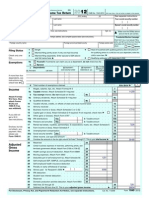 U.S. Individual Income Tax Return