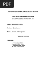 Informe de Laboratorio 9 de Fisica III