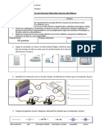 Evaluación de Ciencias Naturales Quinto Año Básico La Electricidad