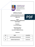 Administrative Reform ADS404