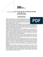 Elena G de White - Seguridad y Paz en El Conflicto de Los Siglos