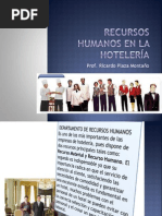 Recursos Humanos en La Hotelería