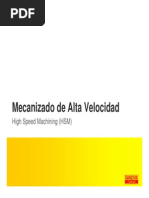 Mecanizado de Alta Velocidad (Sandvick)