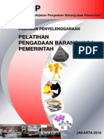 Pedoman Pelatihan PBJ-LKPP-2010