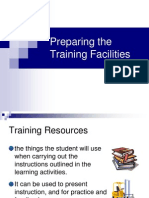 Session 1-Preparing The Training Facilities