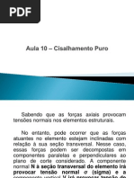 Aula 10-Cisalhamento Puro