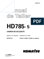 Manual de Teller Komatsu HD785-5