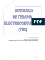 Protocolo de Terapia Electroconvulsiva