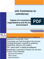 Impact of Ecommerce On Organizations Final