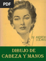 Dibujo de Cabeza y Manos (Andrew Loomis)